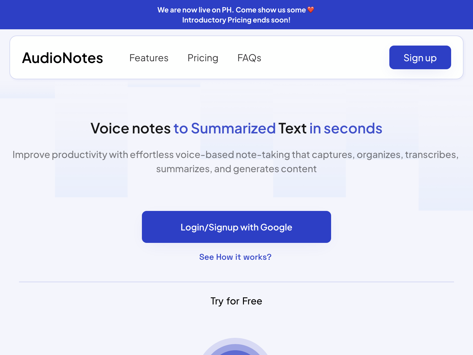 Audionotes.app AI