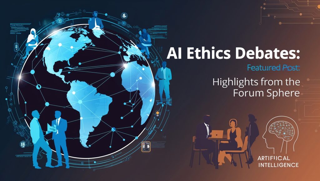 AI Ethics Debates: Highlights from the Forum Sphere